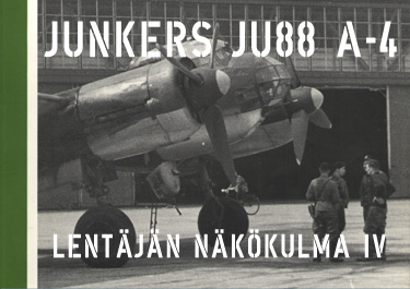 Junkers Ju88 A-4 tekniset tiedot ja historia Suomessa kirjasta 'Lentäjän näkökulma IV' (Jukka Raunio). Junkers Ju88 A-4 tekniset tiedot ja historia Suomessa kirjasta 'Lentäjän näkökulma IV' (Jukka Raunio).