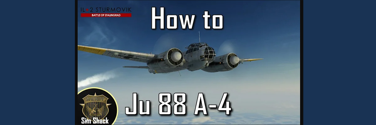 Junkers Ju88 A-4 - kattava ohjevideo Junkers Ju88 A-4 - kattava ohjevideo