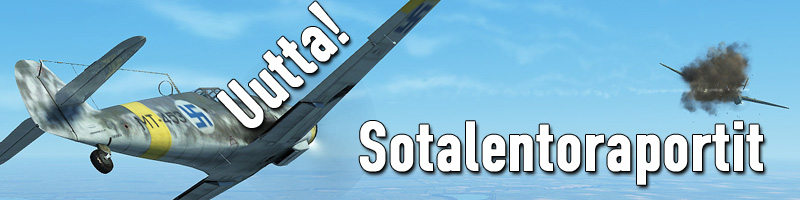 Uusi tietokanta sotalentojen raportoinnille.