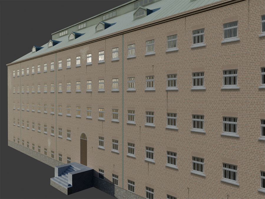 Konnunsuo prison modeled and textured by Tommi Hakkarainen.